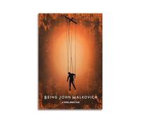 XLFNUN Poster de film Being John Malkovich - Peinture sur toile - Impression d'art moderne pour chambre à coucher - 40 x 60 cm