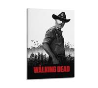 XLFNUN Poster pour The Walking Dead TV Show décoratif sur toile - Affiches murales et image d'art moderne pour chambre à coucher - 30 x 45 cm
