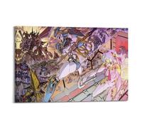 XLFNUN Tianyuan Breakthrough Gurren Lagann Poster de la série télévisée animée 3 - Impression sur toile - Décoration murale moderne pour chambre à coucher - 20 x 30 cm