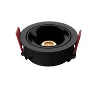 XLGBDDZ Plafonnier LED encastrable, 5/7/10/12/15/20 W, spot AC85-265 V, for salle de bain, cuisine, couloir(Black,3000K,7W)