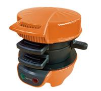 XLGNXXL Machine à sandwichs électrique pour Petit-déjeuner, Appareil à Muffins et Grille-Pain, avec Anneau de Cuisson pour œufs, Amovible et Facile à Nettoyer, Voyant Lumineux Orange,13 * 20 * 14cm