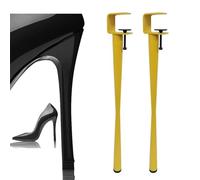 XLHWZS Pieds de Table Meubles de Bricolage Pieds en métal Robustes for Bricolage Table Bureau Support de Barre de Petit déjeuner(Yellow,45cm)