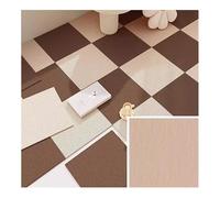 XLIHAWY Lot 4 Dalles Moquette, Carrées Dalles Sol, avec Dos Antidérapant, Autocollantes Tapis Lavables pour Intérieur Maison Bureau(D,11.8x11.8in/4pcs)