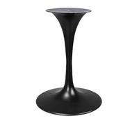 XLIHAWY Pieds Table en Métal, Tuyaux Carrés Rechange Supports Bureau À Monter Soi-même, Socles Support pour Meubles(Zwart,65x72cm)