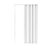 XLIHAWY Portes Accordéon, Porte Pliante Intérieure en PVC, Portes Placard avec Loquet, Poignée, Matériel Fixation pour Plus D'intimité Séparateur Pièce(60x40cm)