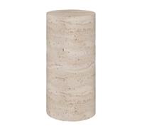 XLIHAWY Socle D'affichage Rond, Cylindre Socles De Présentation, Boutique De Mariage Socle À Plateforme(30x80cm)