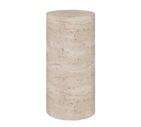 XLIHAWY Socle D'affichage Rond, Cylindre Socles De Présentation, Boutique De Mariage Socle À Plateforme(40x100cm)