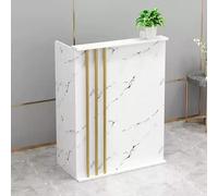 XLJKNLP Petit Bureau De Réception, Comptoir De Réception avec Tiroir Verrouillable, Comptoir De Caisse pour Églises, Salles De Classe, Bureau