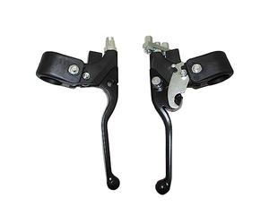 XLJOY Double frein droit et levier de frein gauche pour Pocket Bike 47cc 49cc Mini Quad ATV