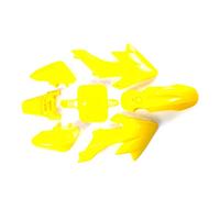 XLJOY Kit de carénage en plastique jaune pour SDG SSR Piranha chinoise CRF50 XR50 50cc 70cc 90cc 110cc 125cc 140cc 150cc 160cc - Moto hors-route