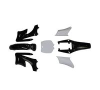 XLJOY Set plastique noir pour moto hors-route chinois 2 temps 47cc 49cc Apollo Orion Mini Dirt Bike