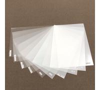 XLJP 1PC Film de diffusion de lumière avec adhésif LCD rétro-éclairage diffuseur Film homogénéisant uniforme PET guide de lumière Film plat panneau lumineux LCD photographie ( Color : LGT075J , Size :