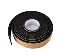 XLJP Bande d'étanchéité en éponge auto-adhésive, 10 m/rouleau, en caoutchouc EPDM noir épais, adhésif simple face, mousse insonorisée, joint d'étanchéité Anti-collision (Size : 5mm x 25mm x 10m)
