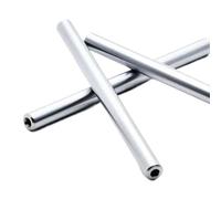 XLJP Lot de 2 arbres linéaires avec filetage de 100 à 500 mm de diamètre extérieur (8/10/12/16/20/25 mm) et deux extrémités filetées M4/M5/M6/M8, profondeur de trou de 8 à 16 mm, chromés et durcis.(OD