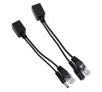 XLKJ 1 Paire Adaptateur Poe, Poe Splitter RJ45 Câble Injecteur & Câble Répartiteur