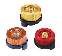 XLKJ 3 Pièces Adaptateur de Bouteille de Gaz, Tête Convertisseur de Gaz Conversion Tête Adaptateur pour Réchaud de Camping
