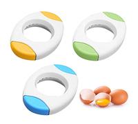 XLKJ 3pcs Coupe-Coquille d'oeuf, Séparateur de Coquille d'oeuf Creative, Ouvreur de Coquilles, Une Bonne Aide pour Cuisine