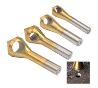 XLKJ 4 Pièces Fraise à Ébavurer Chanfreiner pour Couper en Métal Bois et Plastique