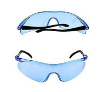 XLKJ 6 Pièces Lunettes de Sécurité Lunettes de Protection en Plastique Transparent pour Enfant et Adultes