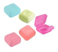 XLKJ Boîte à Savon en Plastique, Organisateur pour la Maison, Salle de Bains, randonnée, Voyage, 2pcs