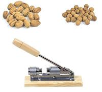 XLKJ Casse Noix Casse-Noisette Manuel, Casse Noix en Bois Résistant Écrou Cracker pour Noisettes, Amandes