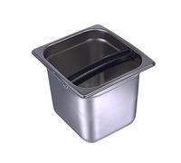 XLKJ Conteneur en Acier Inoxydable pour à Marc de Café, Acier Inoxydable (S