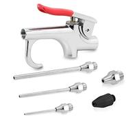 XLKJ Soufflette Pistolet à Poussière, Soufflette Bec Court + Bec Long, pour Souffler la Poudre de Résidu