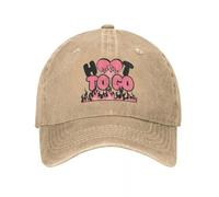 XLLDAANC Casquette de Baseball Classique Hot to Go Chappell Roan pour Hommes Femmes Casquette de Soleil en Coton Vieilli 2025 Midwest Princess Tour Chapeaux en Plein air Casquette en