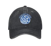 XLLDAANC ELO Electric Light Orchestra Baseball Cap Retro Distressed Denim Band Tour Snapback Hat Unisexe Outdoor Running Golf Gift Caps Coton, pour Toutes Les Saisons