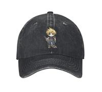 XLLDAANC Été Finaled Fantasyed 7 Casquette de Baseball Soleil Nuage Discorde Chibi Mignon Respirant Lavé Trucker Chapeau Couple Ajusté Retro CapsCotton, pour Toutes Les Saisons