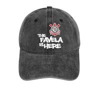 XLLDAANC La Favela est Ici Design Urbain - à thème, incorporant Un Symbole d’anchos et la Phrase, évoquant Le Coton de Casquette de Baseball lavée, pour Toutes Les Saisons