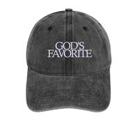 XLLDAANC Le préféré de Dieu en Typographie Rose Tendre pour Un thème mystérieux et Spirituel Casquette de Baseball lavée en Coton, pour Toutes Les Saisons