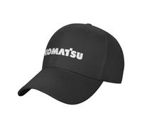 XLLDAANC Nouveau Komatsu Casquette de Baseball pour Hommes Chapeau réglable Mode Casual Cap Truck Driver Hatcotton, pour Toutes Les Saisons