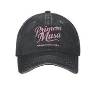 XLLDAANC Omar Courtz Primera M Hommes Femmes Casquettes de Baseball Tour Album Chapeaux en Denim Vieilli Vintage Entraînements en Plein air Couvre-Chef réglable Coton, pour Toutes Les Saisons