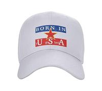 XLLDAANC Personnalisé Born in Yougoslavia Casquette de Baseball pour Hommes Femmes Réglable Yougoslave Drapeau Papa Chapeau Streetwear Snapback Caps Coton, pour Toutes Les Saisons
