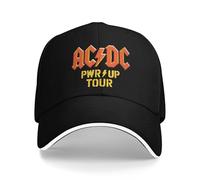 XLLDAANC PWR Up World The Tour Golf Hat Accessoires Chapeau de Camionneur élégant pour Les vêtements de tête de Voyage Unisexes Cadeau en Coton, pour Toutes Les Saisons