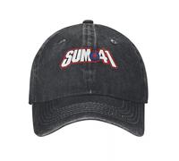XLLDAANC Sum The 41 of Band Hommes Femmes Casquette de Baseball SUM41 Punk Délavé Vintage Extérieur Running Golf Snapback Hatcotton, pour Toutes Les Saisons