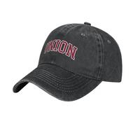 XLLDAANC syndicats La Police Universitaire courbée Cowboy Hat Streetwear |-F-| Chapeau de Papa Homme Tennis Femmes Coton, pour Toutes Les Saisons