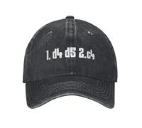 XLLDAANC Vintage Chess Queen’s Gambit Dame Casquettes de Baseball Unisexe en détresse lavé Couvre-Chef D4 D5 C4 Ouverture Extérieur Cadeau Cap Chapeau Coton, pour Toutes Les Saisons