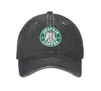 XLLDAANC Vintage désespoir café Danganronpa Casquette de Baseball pour Hommes Femmes en détresse Délavé Snapback Cap Jeu vidéo Anime Caps Chapeau Coton, pour Toutes Les Saisons