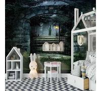 XLMING Architecture Vintage Plantes Personnalisé 3D Papier Peint Luxe Décoration Manger Adulte Intérieure Salon Canapé Chambre Fond TV Mur-400cm×280cm