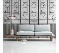 XLMING Art Créatif Vintage Représentant Un Oiseau Sur Une Fenêtre 3D Papier Peint Luxe Décoration Manger Adulte Intérieure Salon Canapé Chambre Fond TV Mur-200cm×140cm