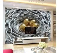 XLMING Art En Relief Abstrait Art Bas Relief Lignes Jade 3D Papier Peint Premium Texturé Soie Bureau Salle à Manger Salon Chambre Coucher Canapé TV Mur-150cm×105cm