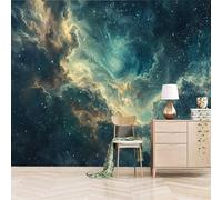 XLMING Cosmos Tridimensionnel Créatif Ciel Étoilé Coloré 3D Papier Peint Luxe Décoration Manger Adulte Intérieure Salon Canapé Chambre Fond TV Mur-250cm×170cm