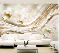 XLMING Créativité Relief Géométrie Sphères Art 3D Papier Peint Luxe Décoration Manger Adulte Intérieure Salon Canapé Chambre Fond TV Mur-350cm×256cm