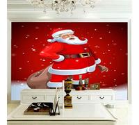 XLMING Figures Rouges Tridimensionnelles Simples Et Créatives 3D Papier Peint Luxe Décoration Manger Adulte Intérieure Salon Canapé Chambre Fond TV Mur-200cm×140cm