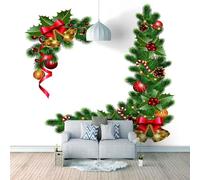 XLMING Fresh Three Dimensional Simple Green Leaf Art 3D Papier Peint Premium Texturé Soie Bureau Salle à Manger Salon Chambre Coucher Canapé TV Mur-430cm×300cm