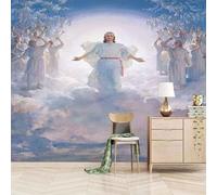 XLMING Grandes Figures Tridimensionnelles Personnalités Artistiques 3D Papier Peint Premium Texturé Soie Bureau Salle à Manger Salon Chambre Coucher Canapé TV Mur-430cm×300cm