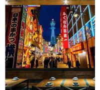 XLMING Minimaliste Tridimensionnel Architecture Scènes De Rue Art 3D Papier Peint Luxe Décoration Manger Adulte Intérieure Salon Canapé Chambre Fond TV Mur-350cm×256cm