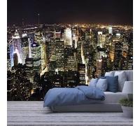 XLMING Minimaliste Tridimensionnel Ville Architecture Art 3D Papier Peint Luxe Décoration Manger Adulte Intérieure Salon Canapé Chambre Fond TV Mur-350cm×256cm